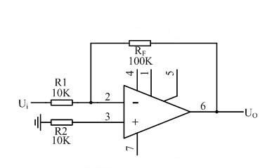 电子实验报告二集成运算放大器的基本应用