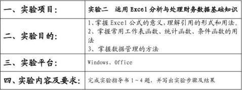 Excel在财务管理中的应用实验报告城南