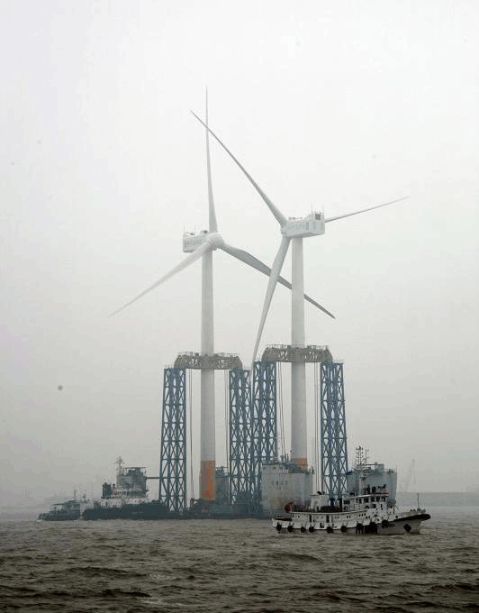 篇一超级工程海上巨型风机