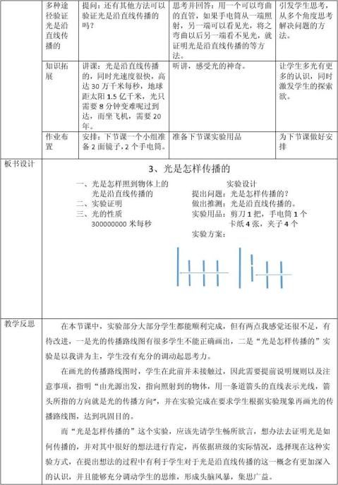 光是怎样传播的教学反思 光是怎样传播的教学反思精选八篇 范文118