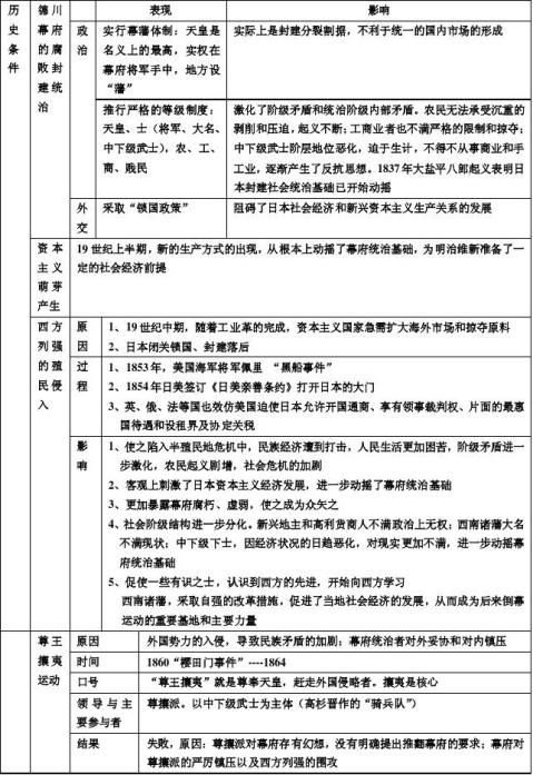 日本明治维新分析900字 范文118