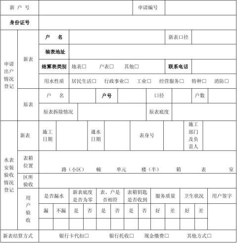 【水錶分戶申請書】水錶分戶申請書精選八篇_範文118