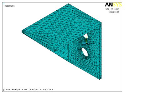 有限元分析和ansys实例报告