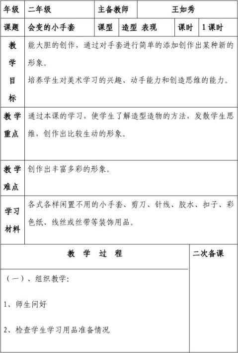 【会变的小手套教学反思】会变的小手套教学反思精选八篇